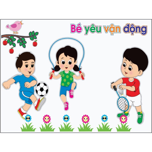 Bộ tranh góc mầm non