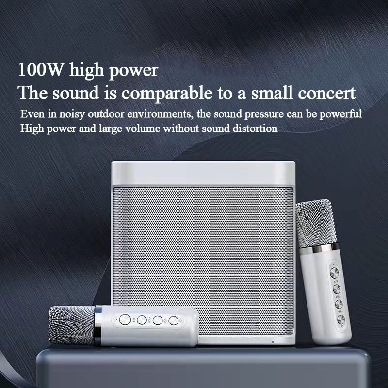 Máy Hát Karaoke YS-203 Không Dây Tích Hợp Micro Chất Lượng Cao Loa bluetooth karaoke