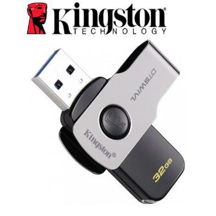 Usb Kingston DataTraveler SWIVL 32GB USB 3.0 DTSWIVL/32GB | BigBuy360 - bigbuy360.vn
