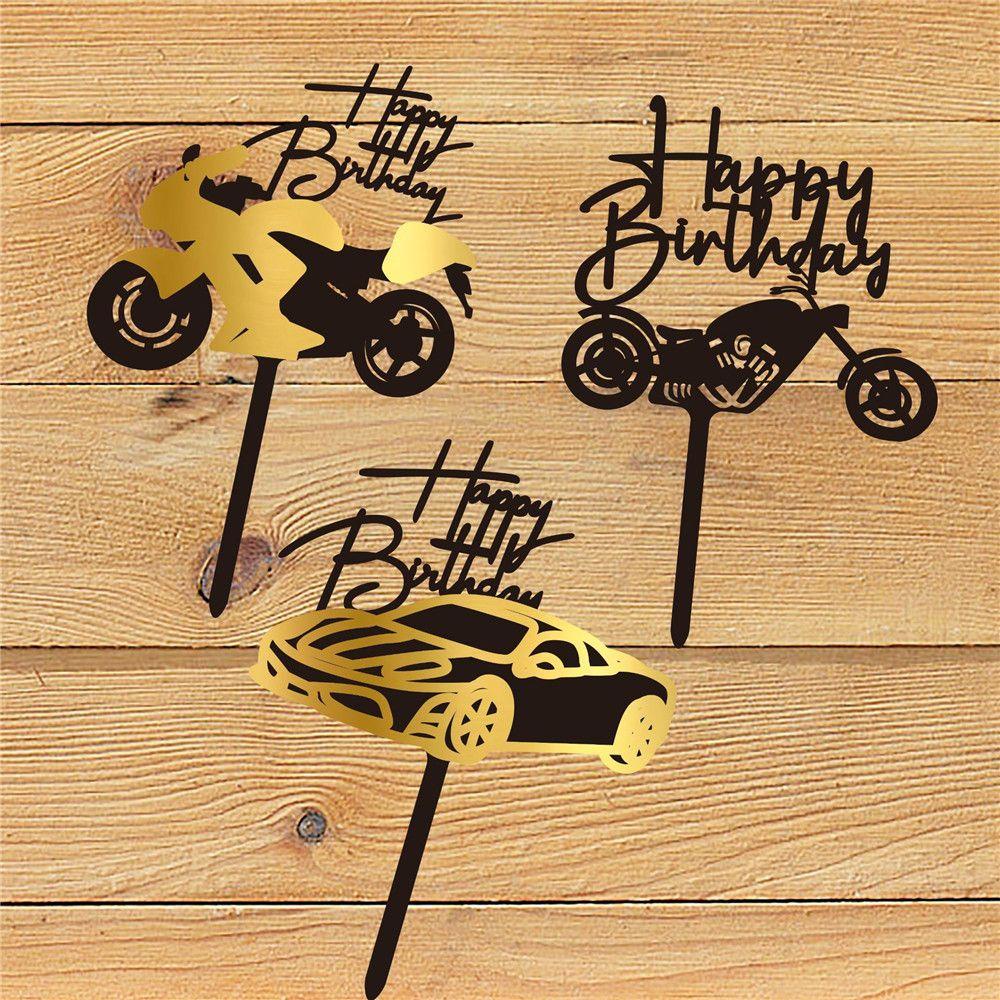 Que Cắm Trang Trí Bánh Kem Chữ Happy Birthday