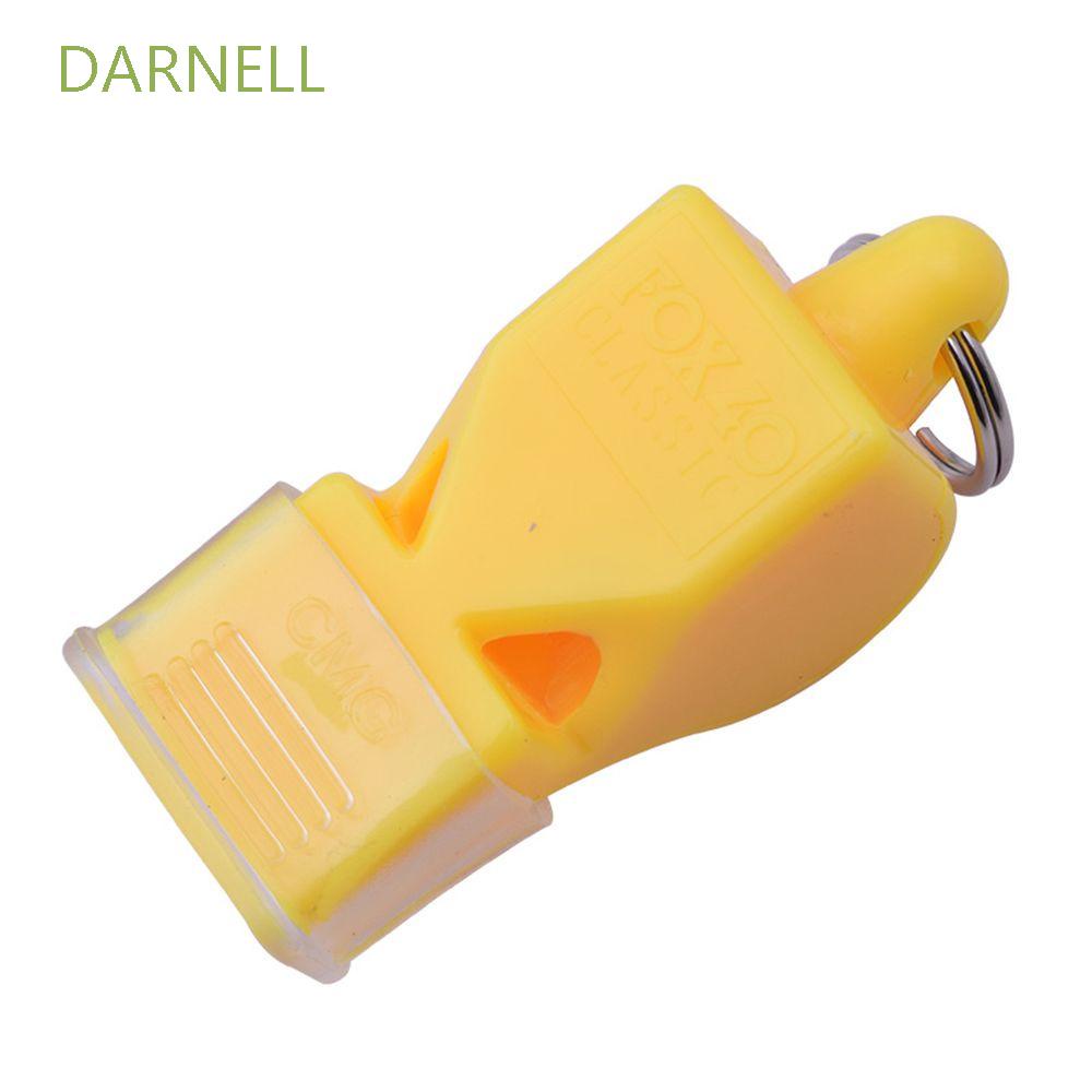 DARNELL Professional Cheerleading Whistle Sports with Lanyard Referee Whistle Hockey Baseball Soccer Plastic Classic Football Survival Outdoor Whistle/Multicolor