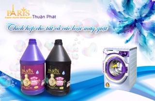 Nước giặt xả Paris 3,6L