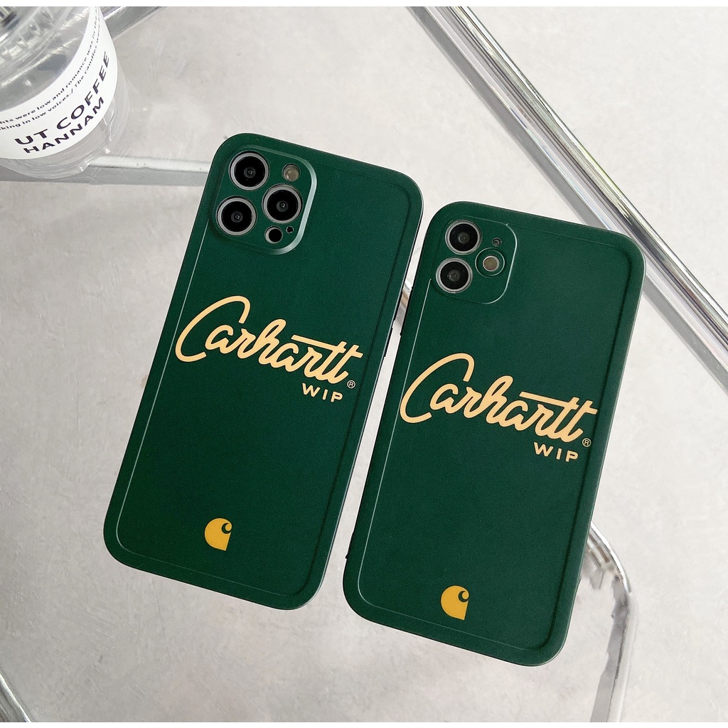 Cartoon Street Fashion Carhartt Couples IMD Soft Phone Case Suitable for iPhone7/8/se2 iPhone7plus/8plus iPhonex/xs iPhonexsmax 11 iPhone11pro iPhone11promax 12 iPhone12 iPhone12pro iPhone12promax iPhone13 13pro 13promax