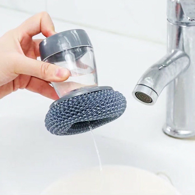 Cọ xong nồi thông minh, có bình chứa nước rửa chén