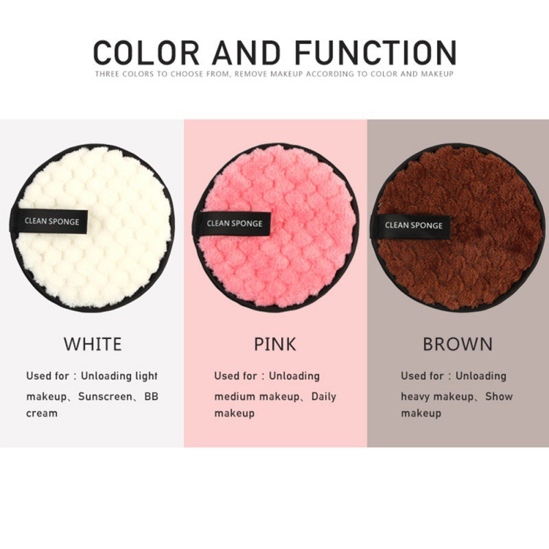 Miếng mút tẩy trang hai mặt MAANGE | BigBuy360 - bigbuy360.vn