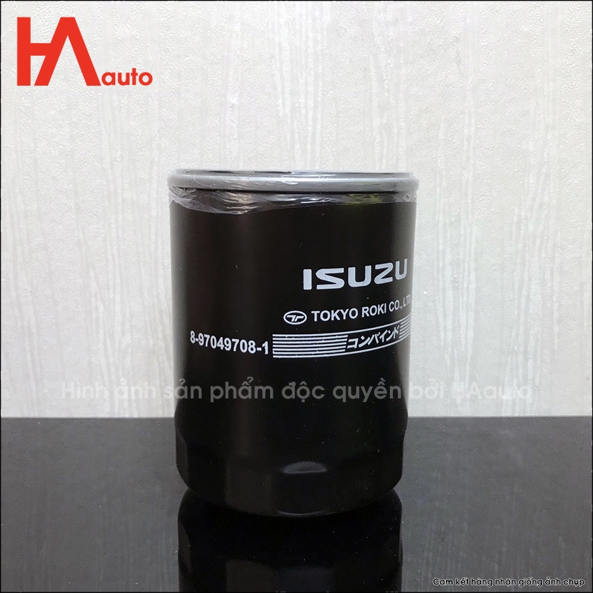 Lọc dầu nhớt Isuzu Hilander / EFL / EFL 150 / EFL 250 / Truck. Mã phụ tùng 8-97049708-1