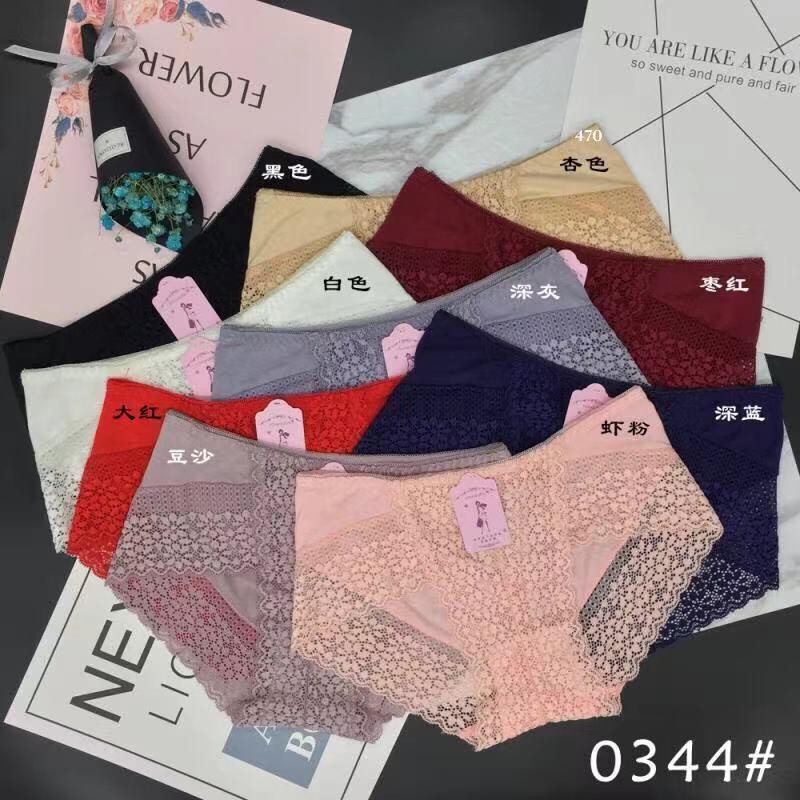{Sỉ = lẻ} 10 QUẦN LÓT REN, quần lót nữ 0344#