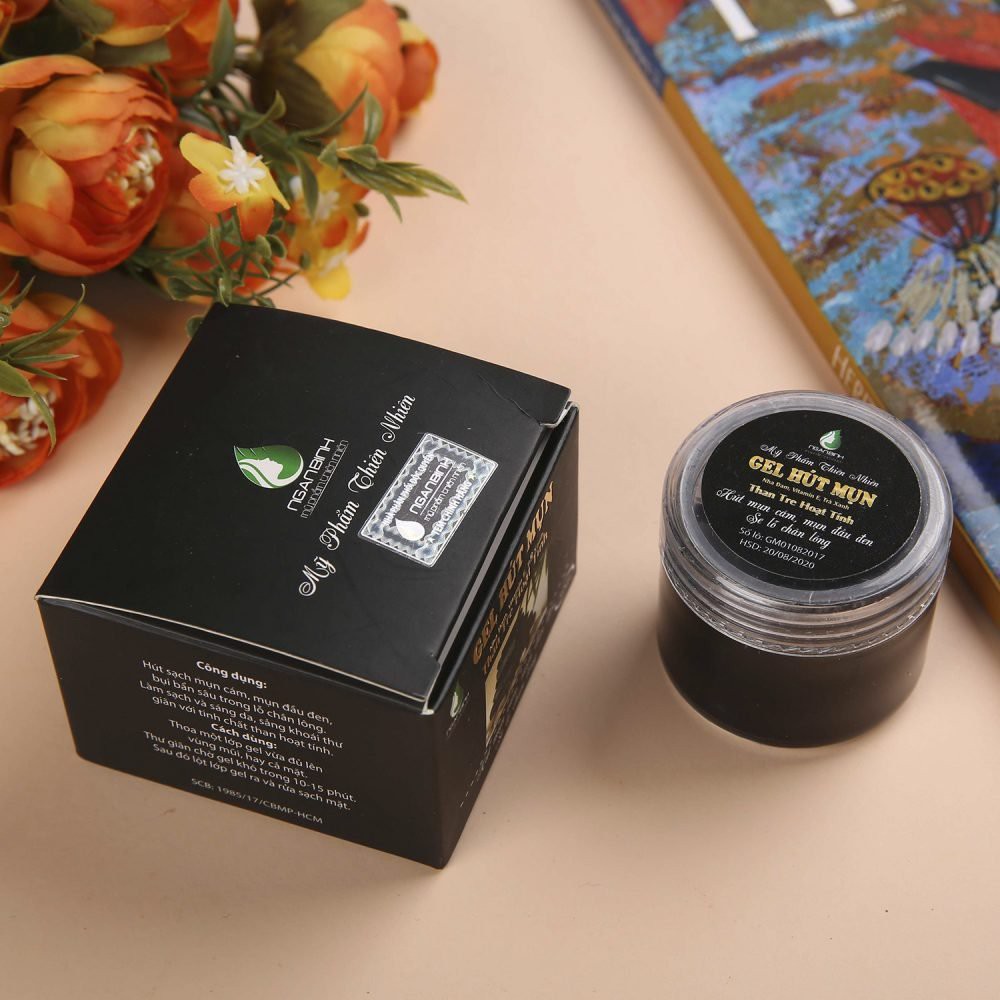 Ht1   Gel lột mụn than tre hoạt tính 50g  .r