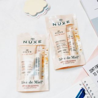 Set tay môi nuxe reve de miel