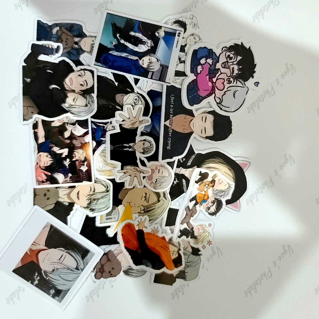 [ Sticker ] Hình dán Anime Yuri On Ice