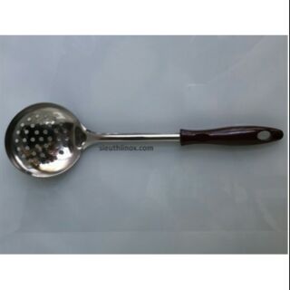 Thìa lẩu inox cán gỗ rất là đẹp ạ