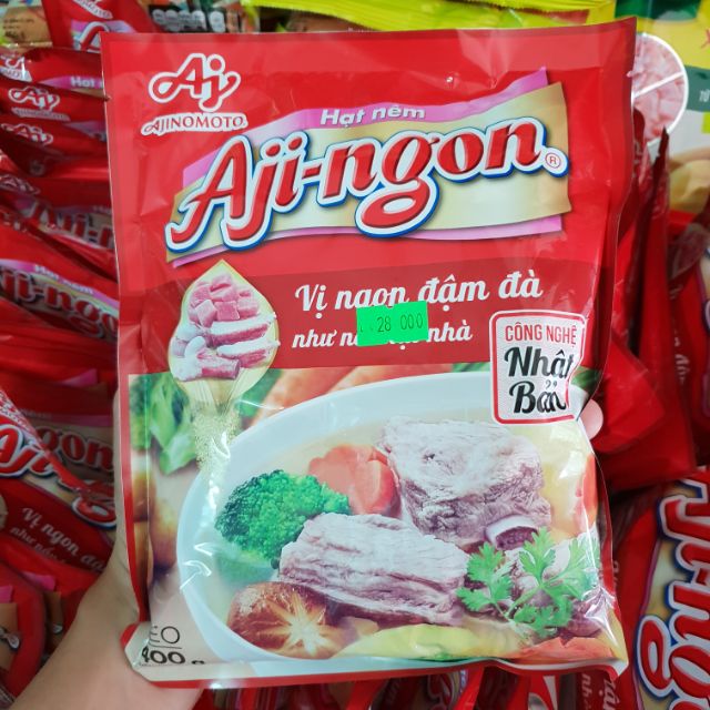 [RẺ NHẤT SHOPEE] Hạt nêm Aji-ngon gói 400g