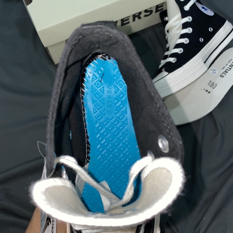 GIÀY CONVES FOG.ESSENTIALS BLACK LAI AU [ FULL BOX + FREE SHIP ] | BigBuy360 - bigbuy360.vn