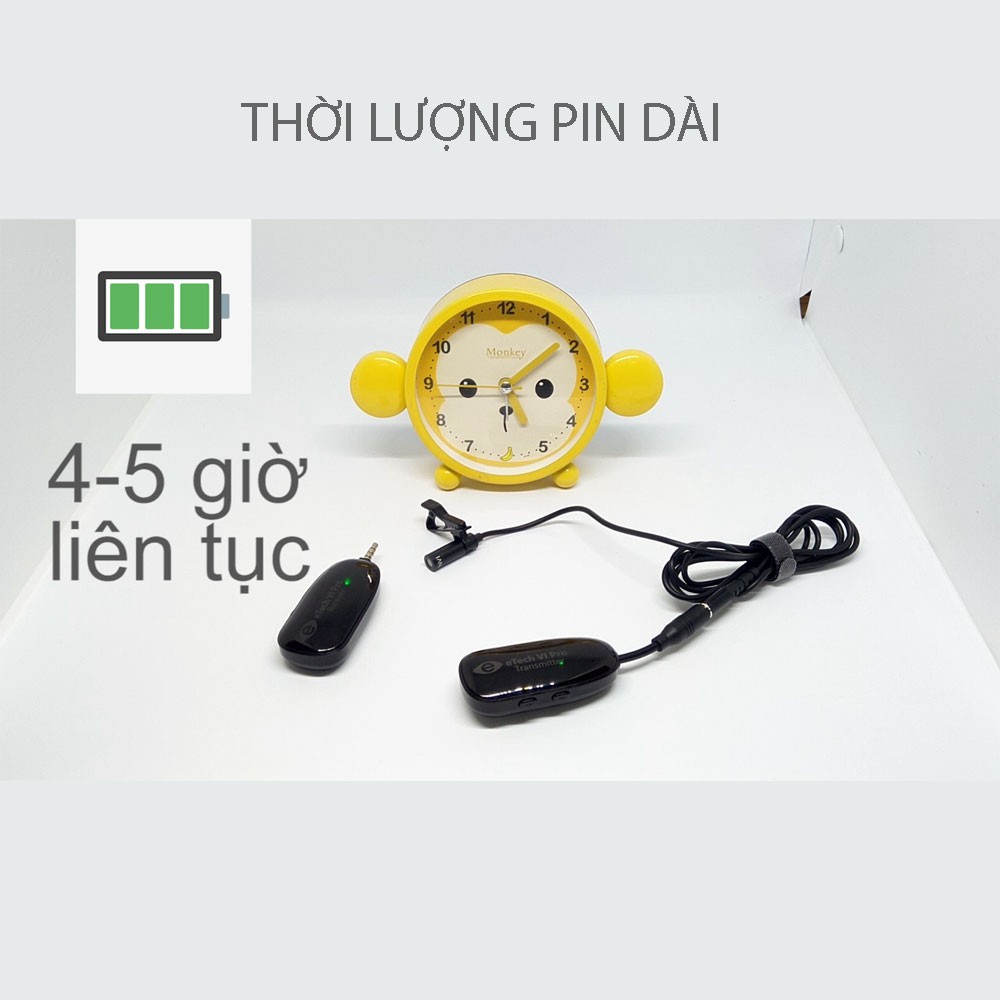 [Mã ELHACE giảm 4% đơn 300K] Micro cài áo không dây cho điện thoại TNVI V1