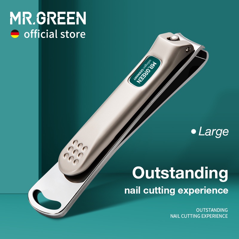 MR.GREEN Kềm cắt móng tay đầu cong chất liệu thép không gỉ hàng nhập khẩu từ Đức