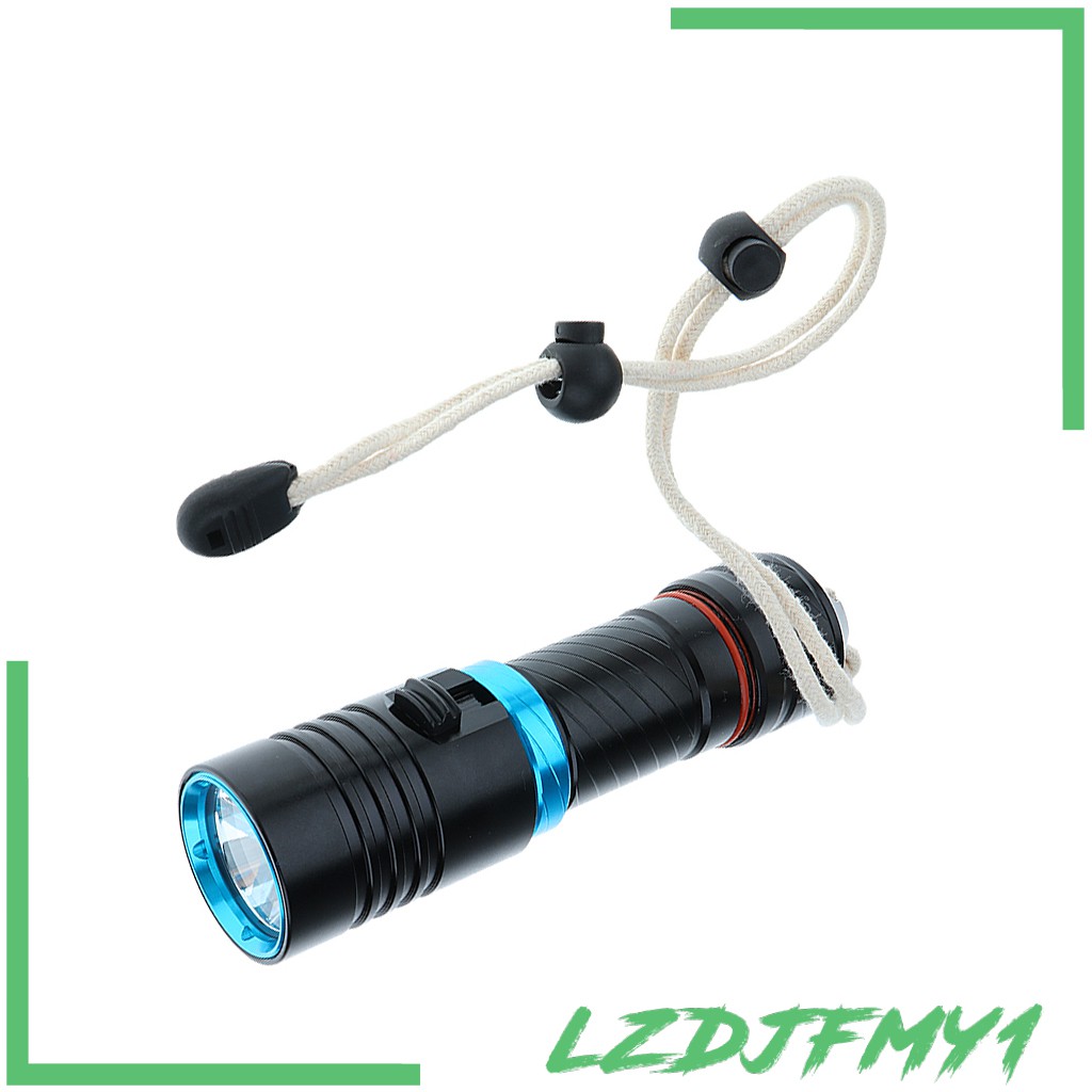 Đèn pin LED bơi lặn chống nước 100m 1000LM