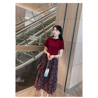 Set váy áo cho con ti chất cotton mềm mát, kiểu dáng trẻ trung thích hợp cho mẹ sau sinh trong mùa hè