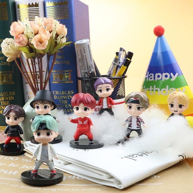 SẴN- Tượng figure BTS chibi 7 bé