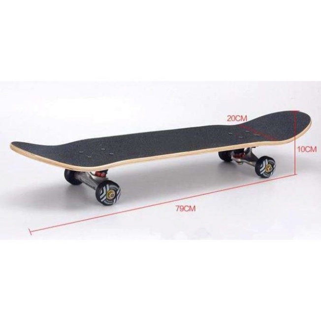 Ván Trượt Cougar-Skateboard Bensai 02 Chính Hãng, Gỗ Ép 7 Lớp, Mặt Nhám Phù Hợp Cho Người Mới Chơi