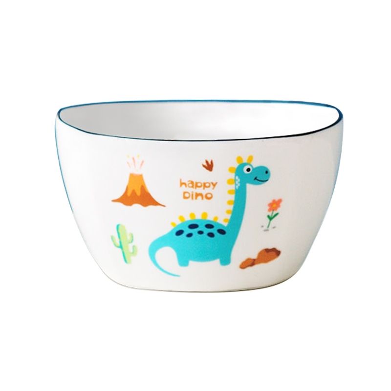 Bát ăn cơm gốm sứ hoạ tiết dễ thương