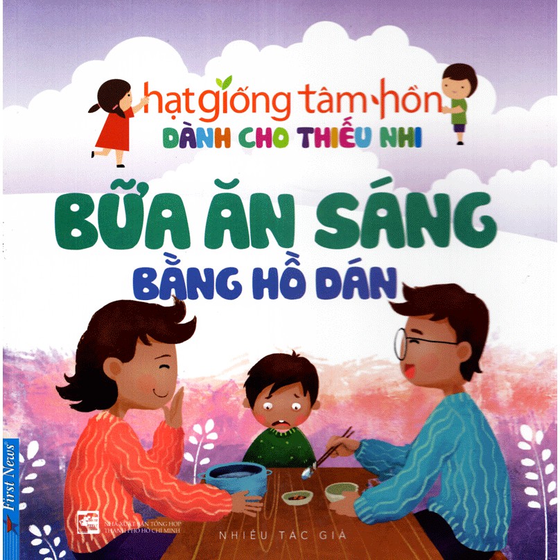 Sách - Truyện Thiếu Nhi HGTH - Bữa Ăn Sáng Bằng Hồ Dán