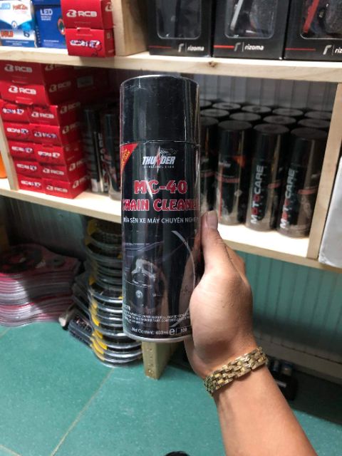 Combo dưỡng sên thunder chain lube tặng kèm bàn chải