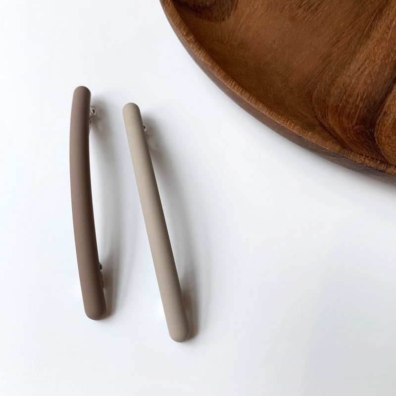 Kẹp Tóc Màu Trơn Đơn Giản Dễ Phối Đồ kf021