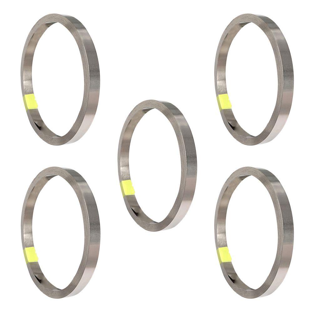 LAKAMIER Cuộn Băng Keo Màu Bạc 0.1 * 3 / 4 / 5 / 7 / 8mm Cho Máy Hàn