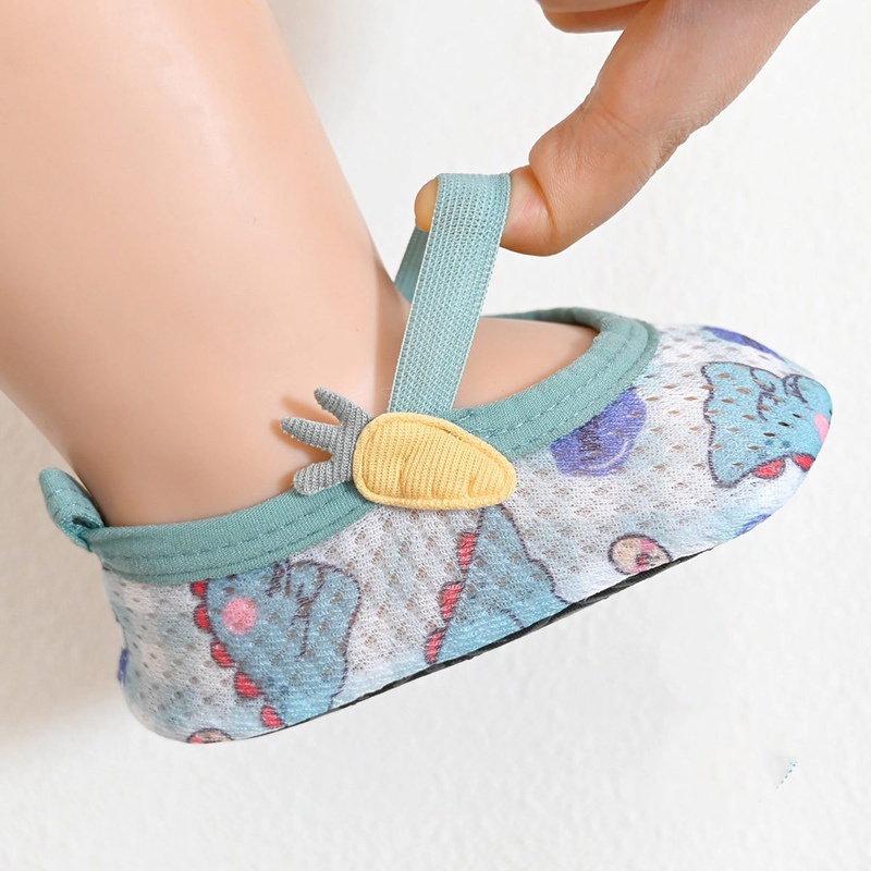 Giày Lưới Mềm Mại Chống Trượt Thoáng Khí Dành Cho Bé Trai Gái 0-3 Tuổi