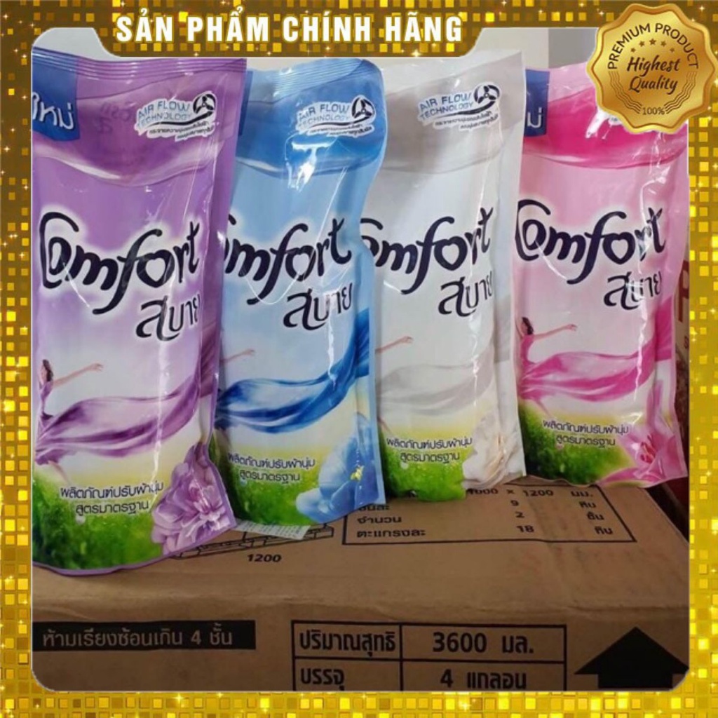 [Rẻ Vô Địch] Nước Xả Comfort Thái Lan 580ml - 1 màu ngẫu nhiên (ko trộn màu)