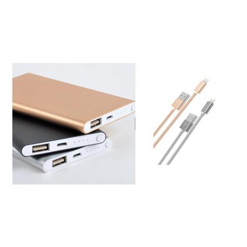 Sạc Dự Phòng ⚡️ 𝐅𝐑𝐄𝐄 𝐒𝐇𝐈𝐏 ⚡️ Pin Sạc Dự Phòng Vỏ Nhôm Nguyên Khối 9800mAh - Sạc Pin Nhanh - Sử Dụng An Toàn