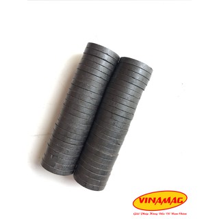 20x3mm nam châm Ferrite, nam châm đen