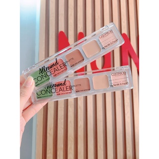 Bảng che khuyết điểm triệt sắc 5 ô catrice