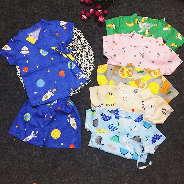 Combo sỉ yukata và body bé trai