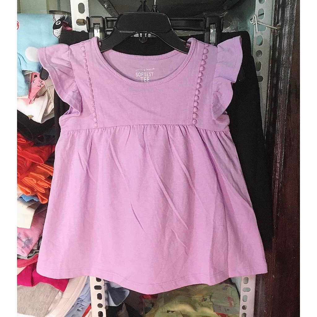 Áo thun cánh tiên, size 2-5T,,Hãng Softest Tee, xuất dư xịn