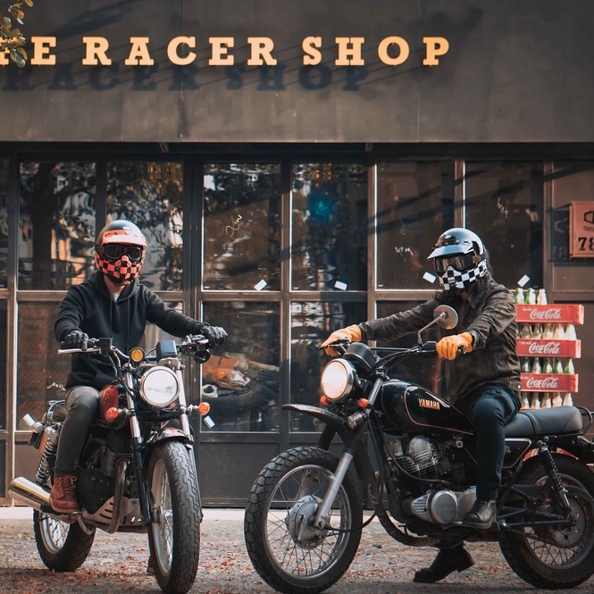 MaskRace KRAFT - Hàm rời cho nón bảo hiểm 3/4  - Ares/Anti (Kraft Helmet)