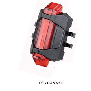 Đèn led gắn xe đạp - Trước và Sau