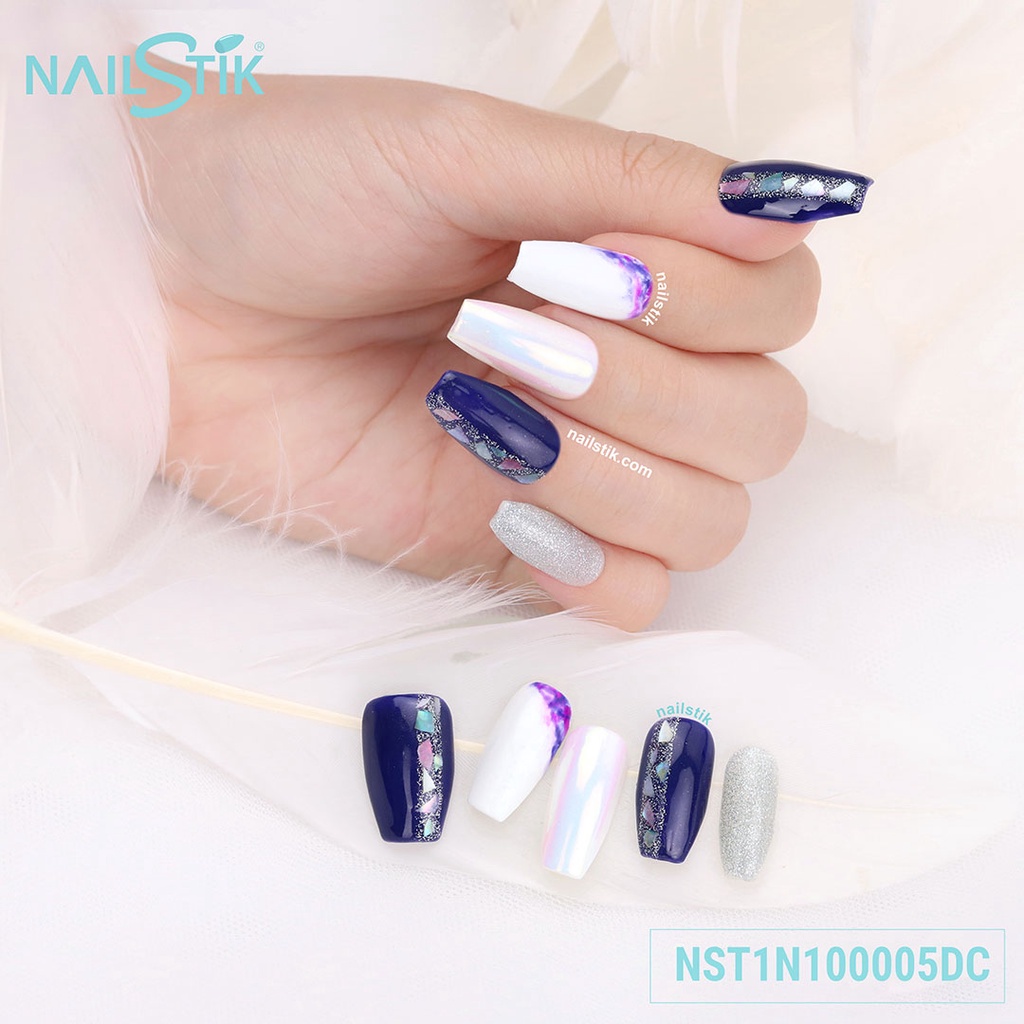 Móng úp thiết kế by NAILSTIK, form móng coffin , 005