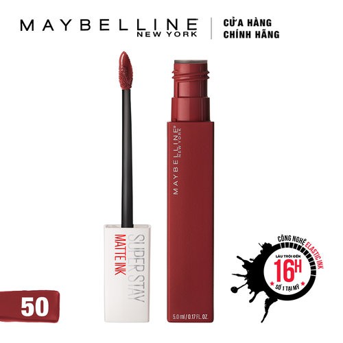 Son Kem Lì Maybelline Super Stay Matte Ink 5ml