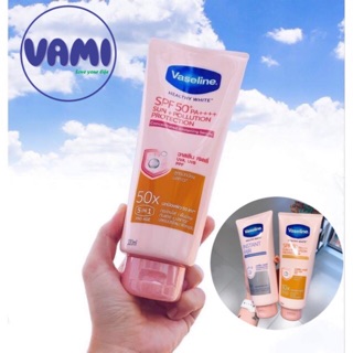 Dưỡng thể trắng da Vaseline 50x SPF 50++ 5 in 1 và 30x