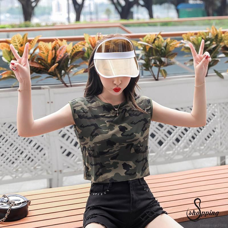 Áo nữ không tay cổ tròn họa tiết rằn ri thời trang quyến rũ | BigBuy360 - bigbuy360.vn