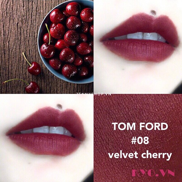 Son Tomfor Màu 08 Velvet Cherry