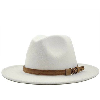 Mũ Phớt Fedora Nam Nữ Vành Rộng Chất Liệu Nỉ Hoàn Thiện 300%