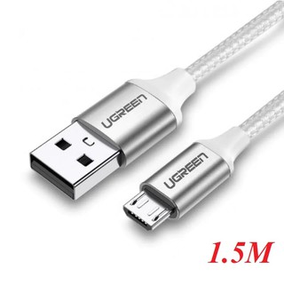 1.5m Cáp micro usb 2.0 bọc nhôm chống nhiễu Ugreen 60152 US290