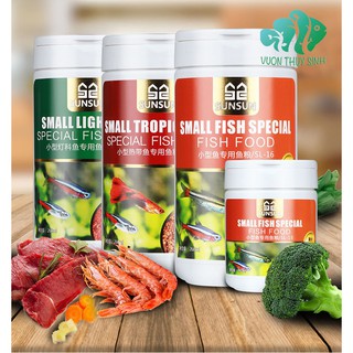 [FREE SHIP 50K] Thức ăn cho cá nhỏ hiệu SunSun 150ml