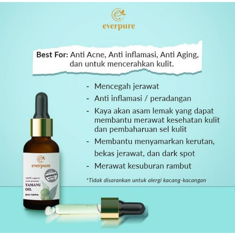 Everpure Tamanu Oil