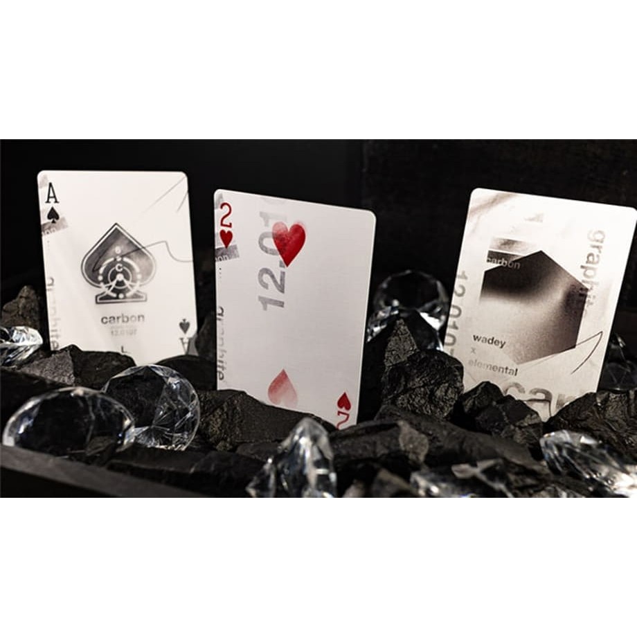 Bài Mỹ ảo thuật Bycicel cao cấp: Carbon (Graphite Edition) Playing Cards