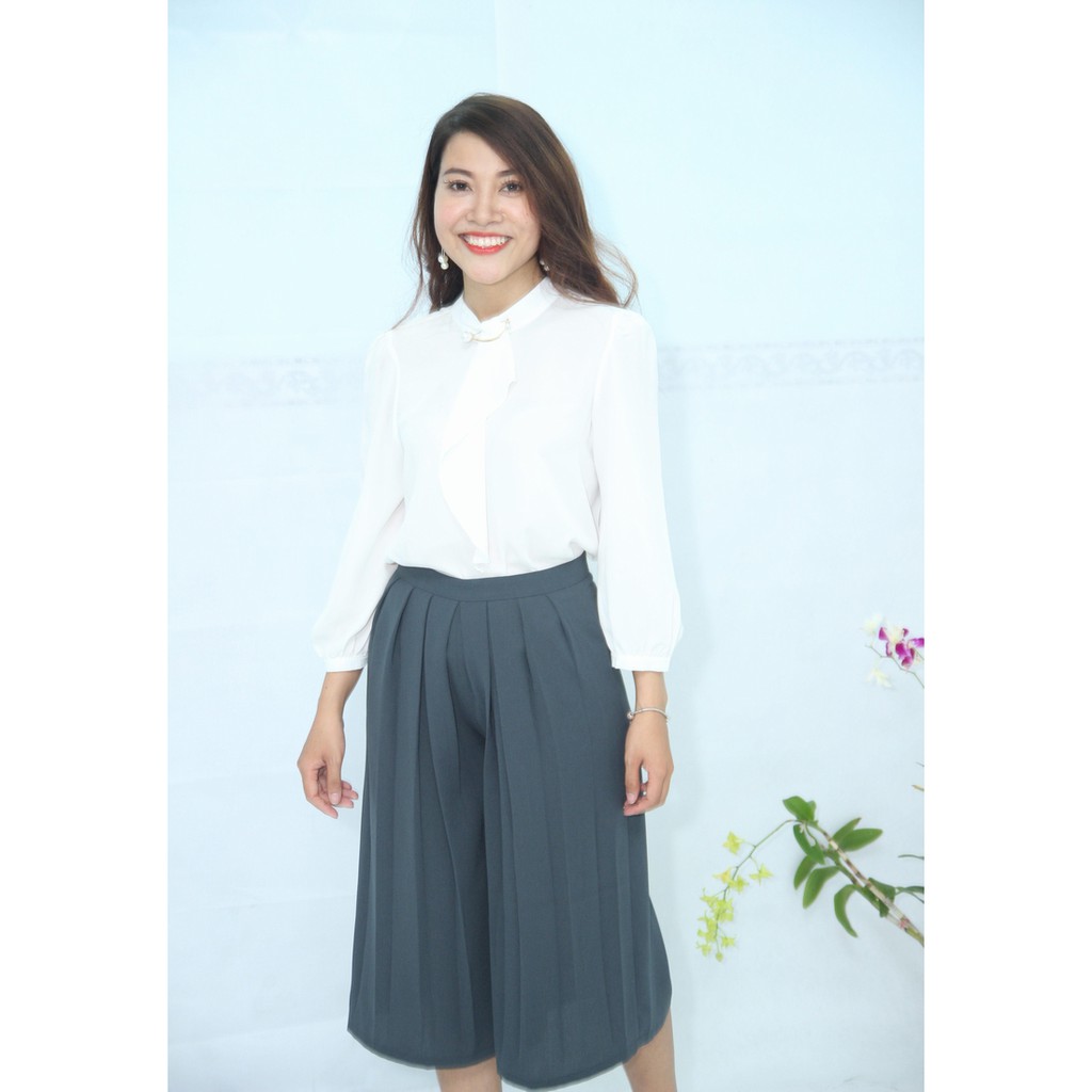 Quần Culottes Xếp Ly - Q00616110 | BigBuy360 - bigbuy360.vn