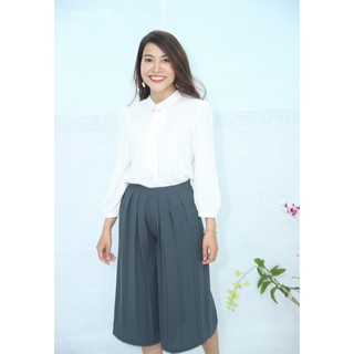 Quần Culottes Xếp Ly - Q00616110