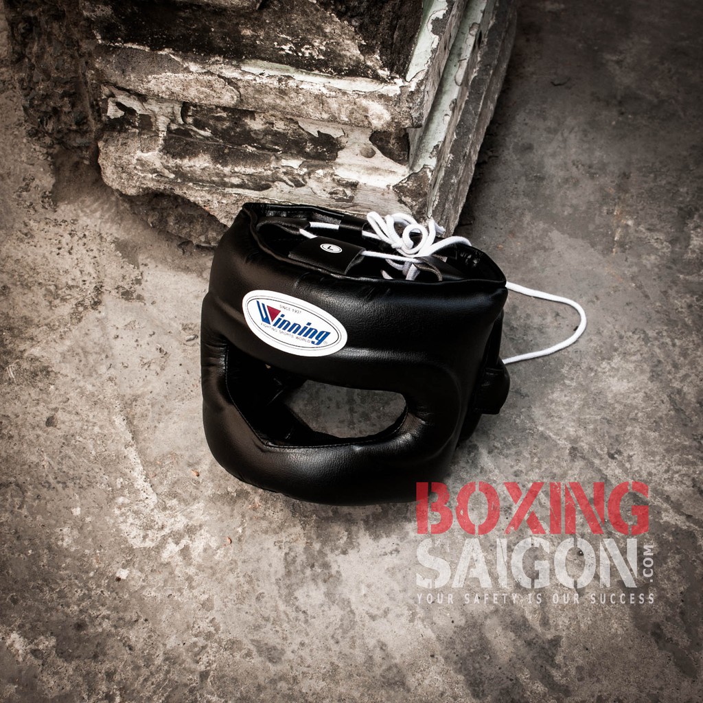 Nón boxing Winning Full Face FG-5000 - Đen